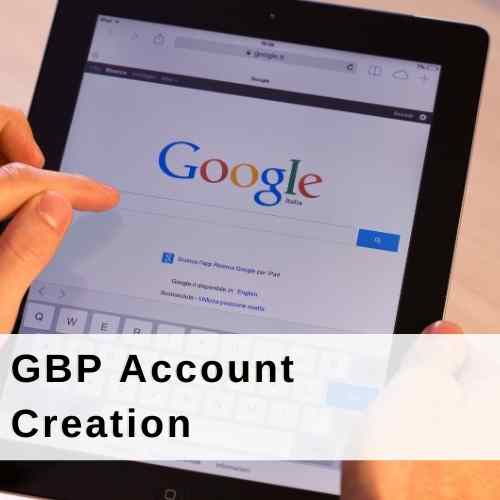 Google Business Profile Account Creation