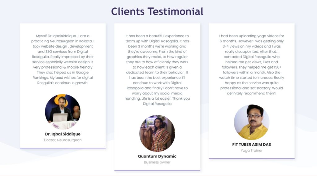 Clients Review