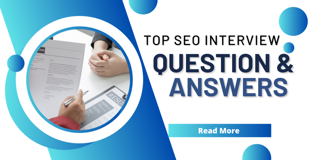 Top SEO interview Question